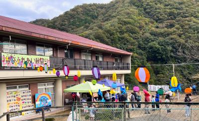 祭り会場の様子